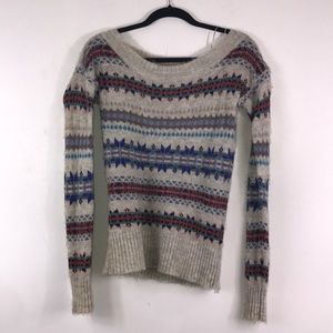 American eagle printed sweater